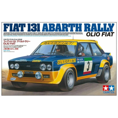 Tamiya 20069 Fiat 131 Abarth Rally Olio Fiat Kit Montaggio 1/20
