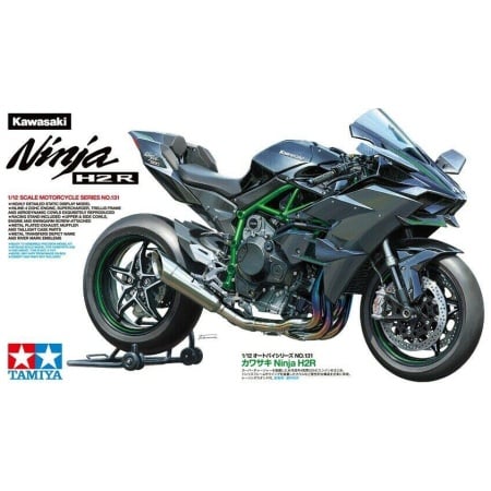 Tamiya 14131 Kawasaki Ninja H2R Kit Montaggio 1/12