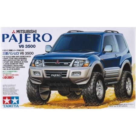 Tamiya 19023 Mini 4wd Mitsubishi Pajero V6 3500 Kit Montaggio 1/32