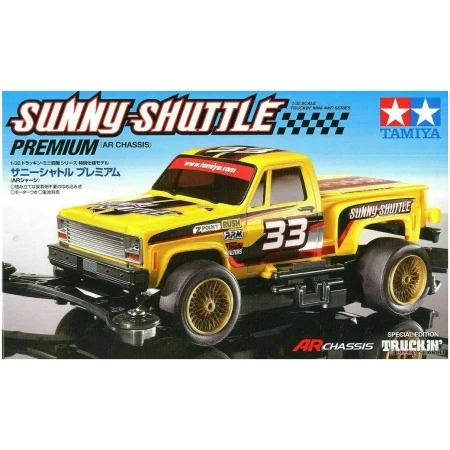 Tamiya 95297 Mini 4wd Sunny Shuttle Premium (AR Chassis) Kit Montaggio 1/32