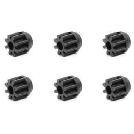 Tamiya 15453 Mini 4wd Carbon Reinforced 8T Pinion Gear (6pcs)