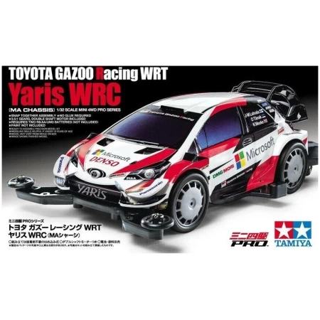 Tamiya 18654 Mini 4wd Toyota Gazoo Racing WRT Yaris WRC (MA Chassis) Kit Montaggio 1/32