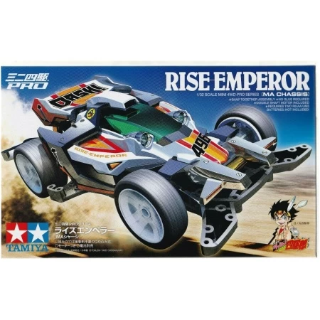 Tamiya 18643 Mini 4wd Rise Emperor (MA Chassis) Kit Montaggio 1/32
