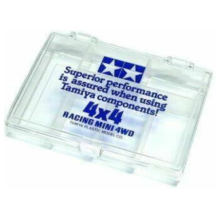 Tamiya 15163 Mini 4wd Parts Case Cassetta Porta Minuterie/Ricambi