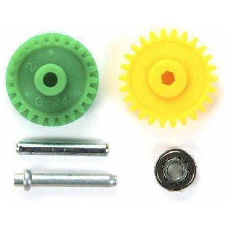 Tamiya 15434 Mini 4wd High Speed Ex Counter Gear Set (Gear Ratio 3.7:1)