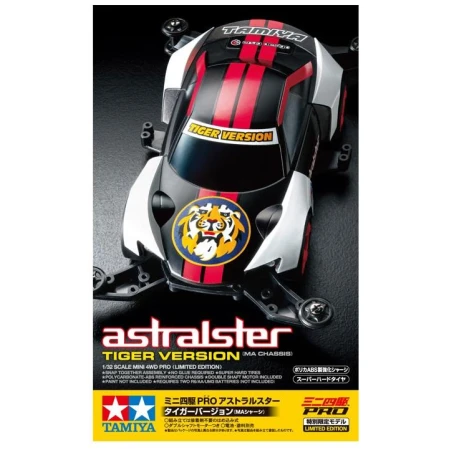 Tamiya 95149 Mini 4wd Astralster Tiger Version (MOTORE NON INCLUSO) (MA Chassis) Kit Montaggio 1/32