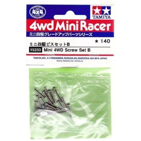 Tamiya 15233 Mini 4wd Screw Set B