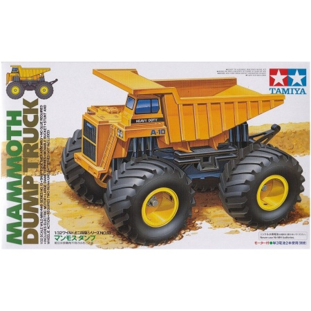 Tamiya 17013 Wild Mini 4wd Mammoth Dump Truck Kit Montaggio 1/32
