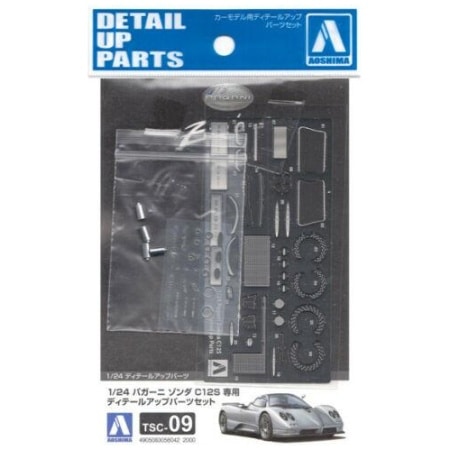 Aoshima 05604 Detail Up Parts 1/24 Scale Pagani Zonda C12S
