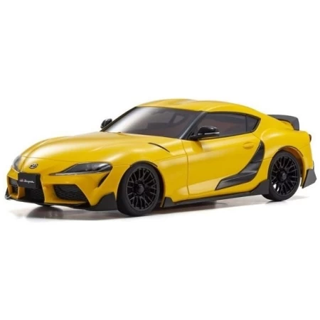 Kyosho Autoscale Mini Z MZP452Y Toyota GR Supra TRD Aero Version Yellow (MA020) For AWD