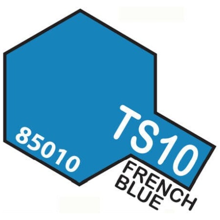 Tamiya TS10 French Blue Bomboletta Spray Per Plastica 100ml