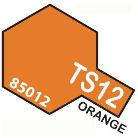 Tamiya TS12 Orange Bomboletta Spray Per Plastica 100ml