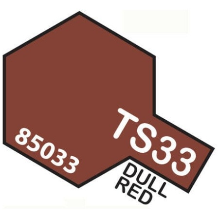 Tamiya TS33 Dull Red Bomboletta Spray Per Plastica 100ml
