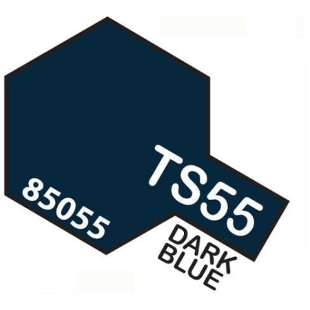 Tamiya TS55 Dark Blue Bomboletta Spray Per Plastica 100ml