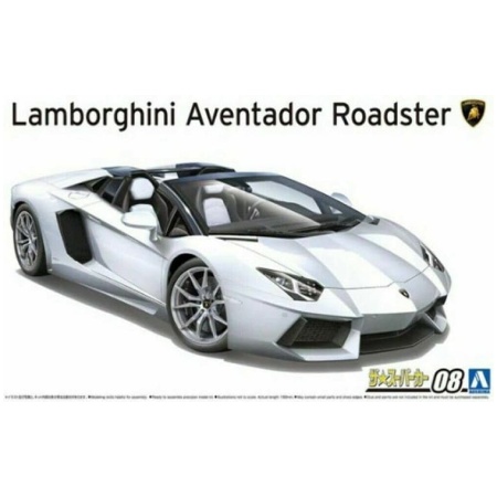 Aoshima 05866 Lamborghini Aventador Roadster Kit Montaggio 1/24