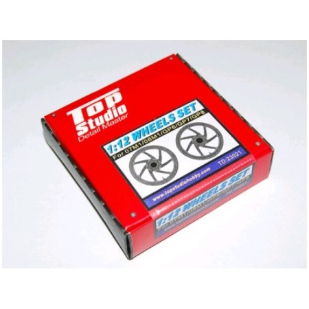 Top Studio TD23021 1/12 Wheels Set For 07M1/08M1/GP6/GP7/GP8