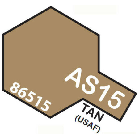 Tamiya AS15 Tan Usaf Bomboletta Spray Per Plastica 100ml