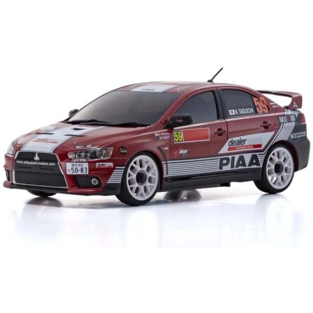 Kyosho MZP462M Autoscale Mini Z Mitsubishi Lancer Evolution X Dealer Team For AWD (MA020)