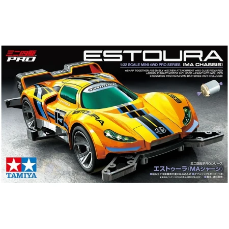 Tamiya 18659 Mini 4wd Estoura (MA Chassis) Kit Montaggio 1/32