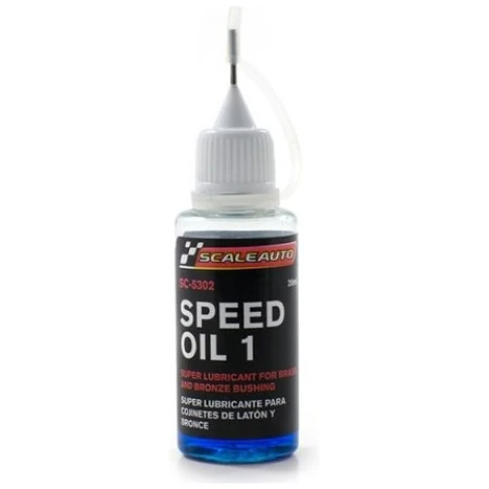 Scaleauto SC-5302 Speed Oil 1 Lubrificant For Brass And Bronze Bushing (20ml)