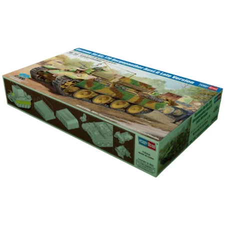 Hobby Boss 84554 German Sd.Kfz.179 Bergepanther Ausf.G Late Version Kit Montaggio 1/35