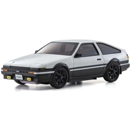 Kyosho MZP465WBK Autoscale Mini Z Toyota Sprinter Trueno AE86 (White/Black) For AWD (MA020)