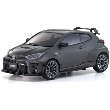 Kyosho MZP470GM Autoscale Mini Z Toyota GRMN Yaris Circuit Package Gun Metallic For AWD (MA020)