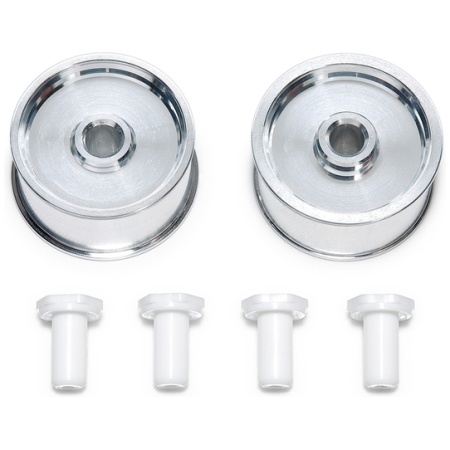Tamiya 95660 Mini 4wd HG Heavy Aluminum Wheels For Low Profile Tire II (Reversible, 2pcs)
