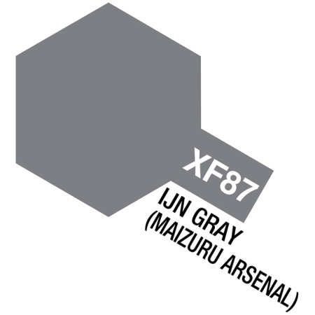 Tamiya Colore Acrylic Paint XF-87 IJN Gray (Maizuro Arsenal) (10ml)