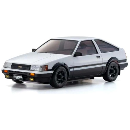 Kyosho MZP473WBK Autoscale Mini Z Toyota Corolla Levin AE86 White/Black For AWD (MA020)