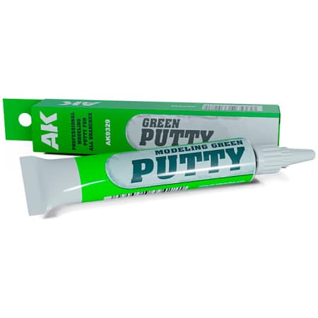 Ak Interactive 9329 Modeling Green Putty Stucco Verde