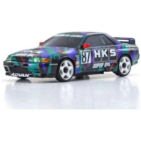 Kyosho MZP482HK Autoscale Mini Z HKS Skyline (R32 GT-R) 1993 #87 For AWD (MA020)
