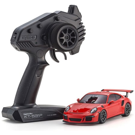 Kyosho 32358OR Readyset Mini-Z RWD MR-04 Porsche 911 GT3 RS Orange (N-RM)